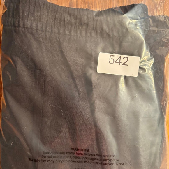 Old Navy Womens High Rise Wide Leg Pants Sz XXL Black Linen Blend Comfort NWT - Picture 11 of 11